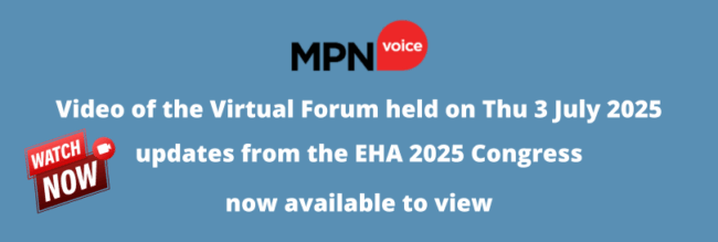 Video of virtual forum post EHA 2025 updates