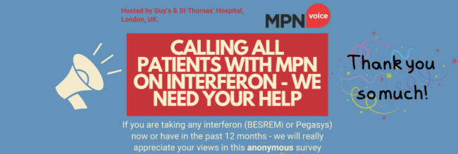 graphic for interferon patient survey
